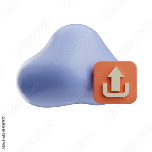 Cloud Storage Upload Icon