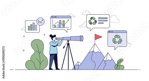 Visionary Business Leader Planning Sustainable Growth Strategy