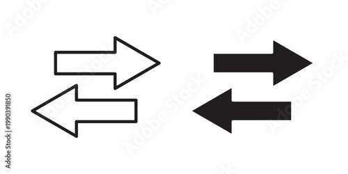 Transfer icon symbol vector elements for infographic web. EPS10