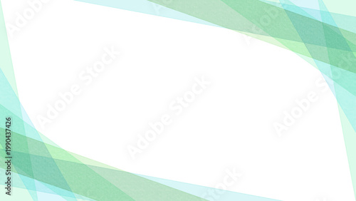 シンプルな直線的爽やかフレーム