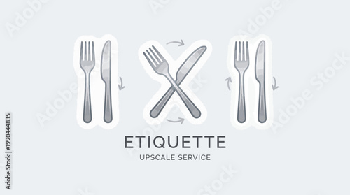 Dining Etiquette Guide Mastering Utensil Placement and Usage for Upscale Service