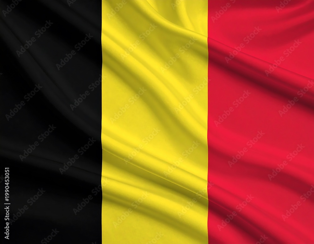Obraz premium Belgian Flag.