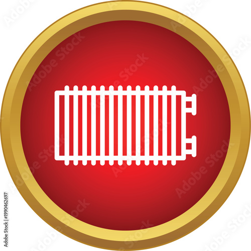 Radiator icon symbolizing home heating and comfort