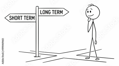 Making Important Decisions Weighing Short-Term Benefits Against Long-Term Vision