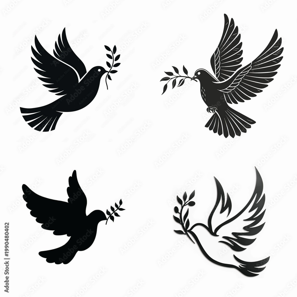 Fototapeta premium Colorful Bird Vector Illustration