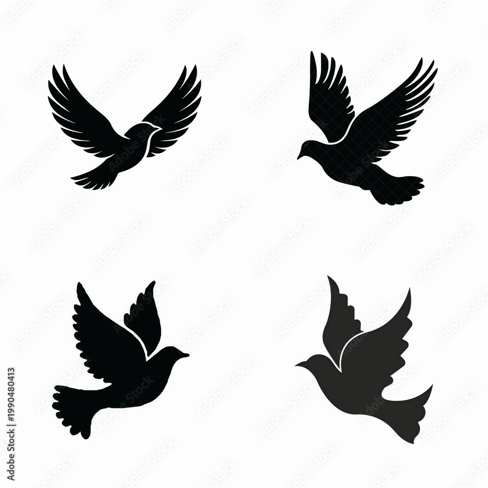 Obraz premium Colorful Bird Vector Illustration