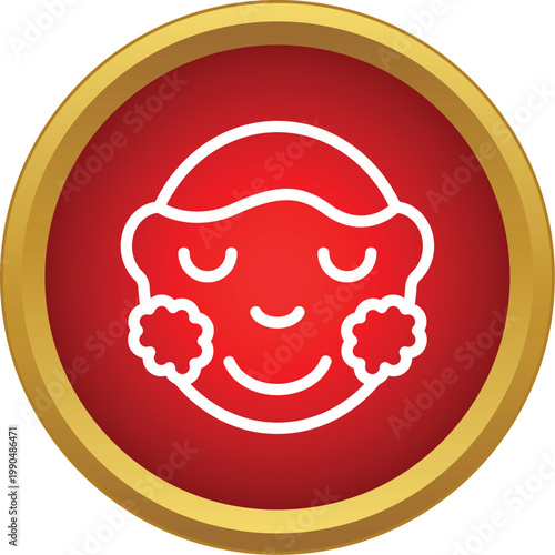 Person with shaving foam on cheeks, representing grooming and hygiene