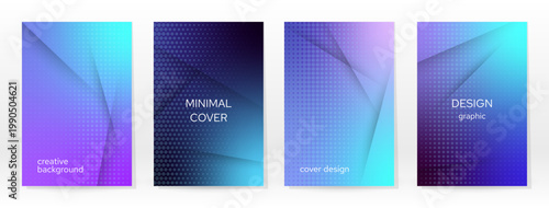 Minimal Poster. Pastel Soft. Rainbow Gradient Set. Graphic Color Background. Blurred Mesh Texture. Vector Modern Banner. Abstract Bright Wallpaper. Gradient Technology Cover. Mobile Template Design.