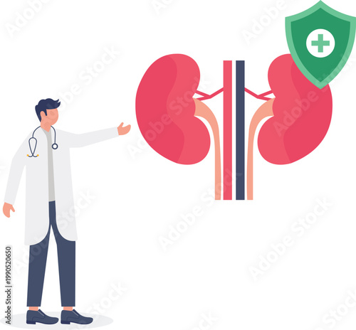 Secured renal health with medical shield protection