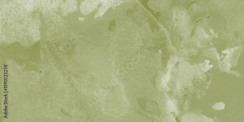 Olive green watercolor texture background