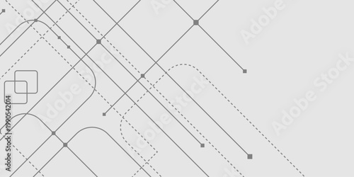 Abstract background with technology circuit board texture. Modern electronic motherboard texture. Creative idea for internet technology. Vector abstract geometric technology and connection concept.
