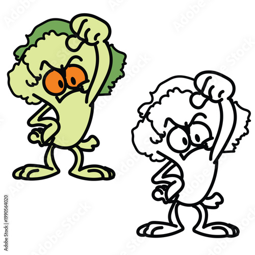 Cartoon thumbs up illustration