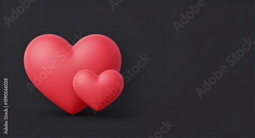 3d hearts, red hearts, love background, romantic design, valentine hearts, glossy heart, heart collection, love symbol, romantic background, heart decoration, passion design, valentine theme, heart pa