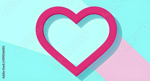 heart outline, red heart, hollow heart, love symbol, valentine icon, romantic shape, outline heart, love icon, heart design, passion symbol, romantic icon, valentine heart, simple heart, affection sym