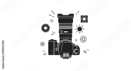 Professional Camera Equipment and Photography Accessories Collection.