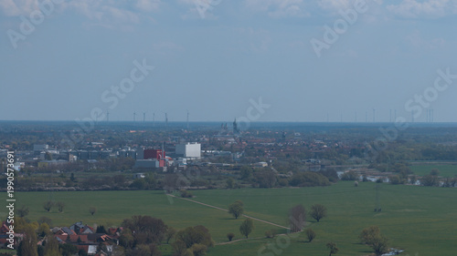 Griebo bei Wittenberg, Vogelperspektive. 