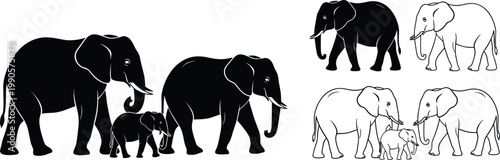 Camping and Hiking Equipment Icon Set with Tents Backpacks Sleeping Bags and Survival Gear for Outdoor Adventure Tourism and Summer Camp Activities DesignsCamping and Hiking Equipment Icon Set with Te