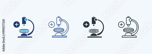 Pathology Multiple Style Icon Collection