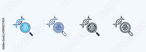 Forensics Multiple Style Icon Collection