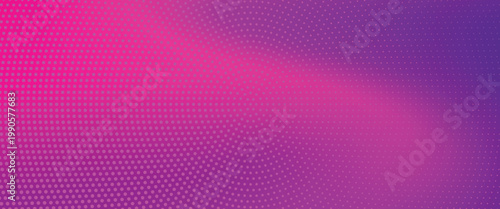 Abstract Pink Purple Halftone Radial Gradient Background