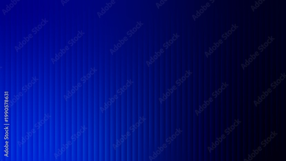 Fototapeta premium Blue abstract gradient background with soft vertical lines