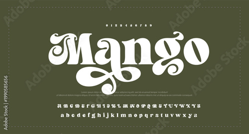 High font, trendy condensed alphabet sans serif, modern black letters and numbers, for your designs: logo, t shirt, card, poster 