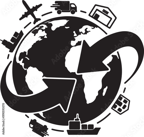 world planet earth isolated icon vector illustration design