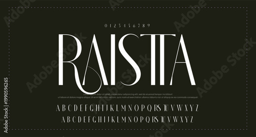 Font,modern bold urban ,san serif alphabet fonts. Typography sport, simple, technology, fashion, digital, future creative logo font. vector illustration