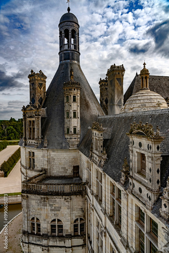 Royal castle Chambord, valley of river Loire, France. Years of construction 1520 - 1547	
