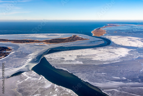 pramort hiddensee im eis