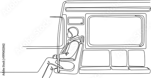 Person Sitting on a Chair Alone.