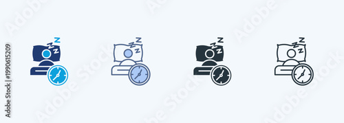 Sleep Time Multiple Style Icon Collection