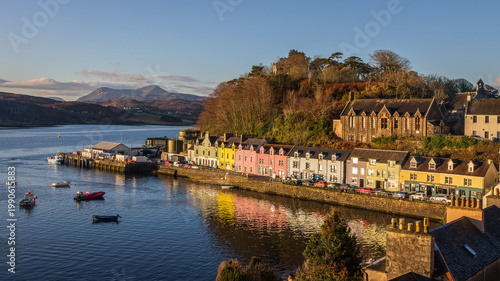 Sunrise in Portree on the Isle of Skye