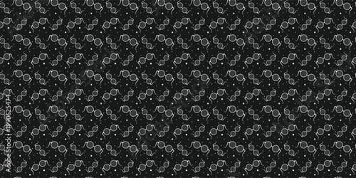 Retro glasses seamless pattern for trendy fashion backgrounds and minimal textile design