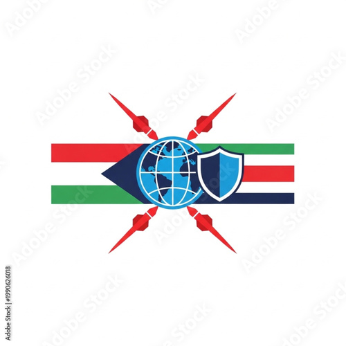 Global Security Shield Protects Earth.