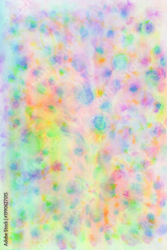 カラフルな水彩背景