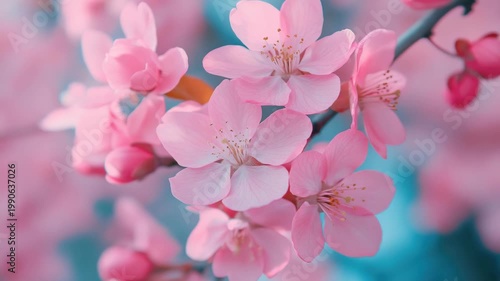 Pink Cherry Blossoms