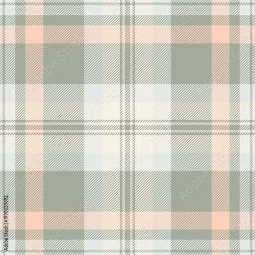 Invitation fabric seamless tartan, antique textile vector background. Mixed check texture plaid pattern in pastel and sterling silver colors.