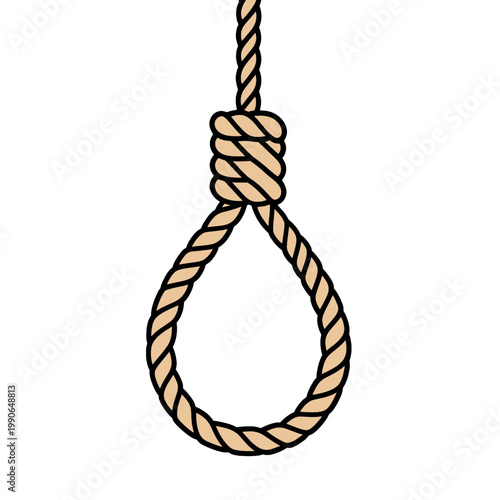 Hanging Noose Rope Icon