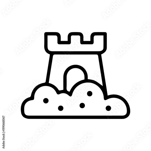 Playful Beach Sand Architecture