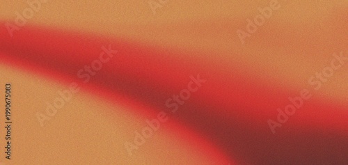 Obraz na płótnie Abstract Warm Amber Orange and Vibrant Crimson Red Liquid Gradient Background wi