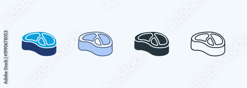 Beef Multiple Style Icon Collection