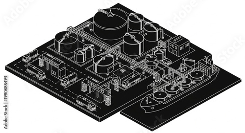 Close-up of Electronic Circuit Board with Components.