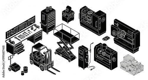 Collection of Electronic Circuit Boards and Components.