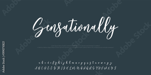 Elegant logo modern luxury alphabet font. Typography elegant style alphabet fonts for beauty shop, decoration, business, boutique, fashion, brand, wedding, vintage design. vector illustration