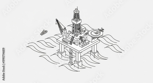 Detailed Illustration of a Historic Castle Fortress.