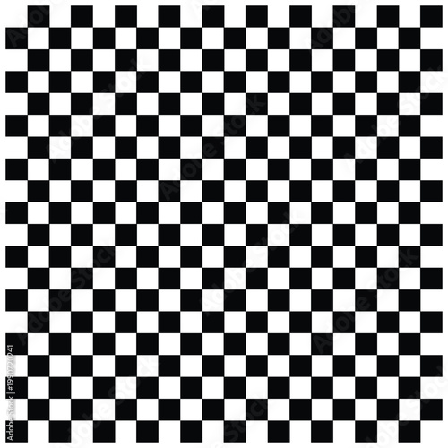 black and white checkered pattern background