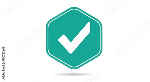 Green checkmark icon on white background Free Download Green checkmark icon on white background - GFXLoad