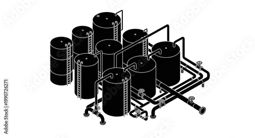 Electronic Circuit Board with Capacitors and Wires.