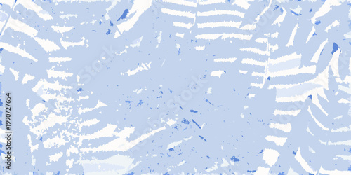 Abstract light blue and white textured background with brushstroke patterns